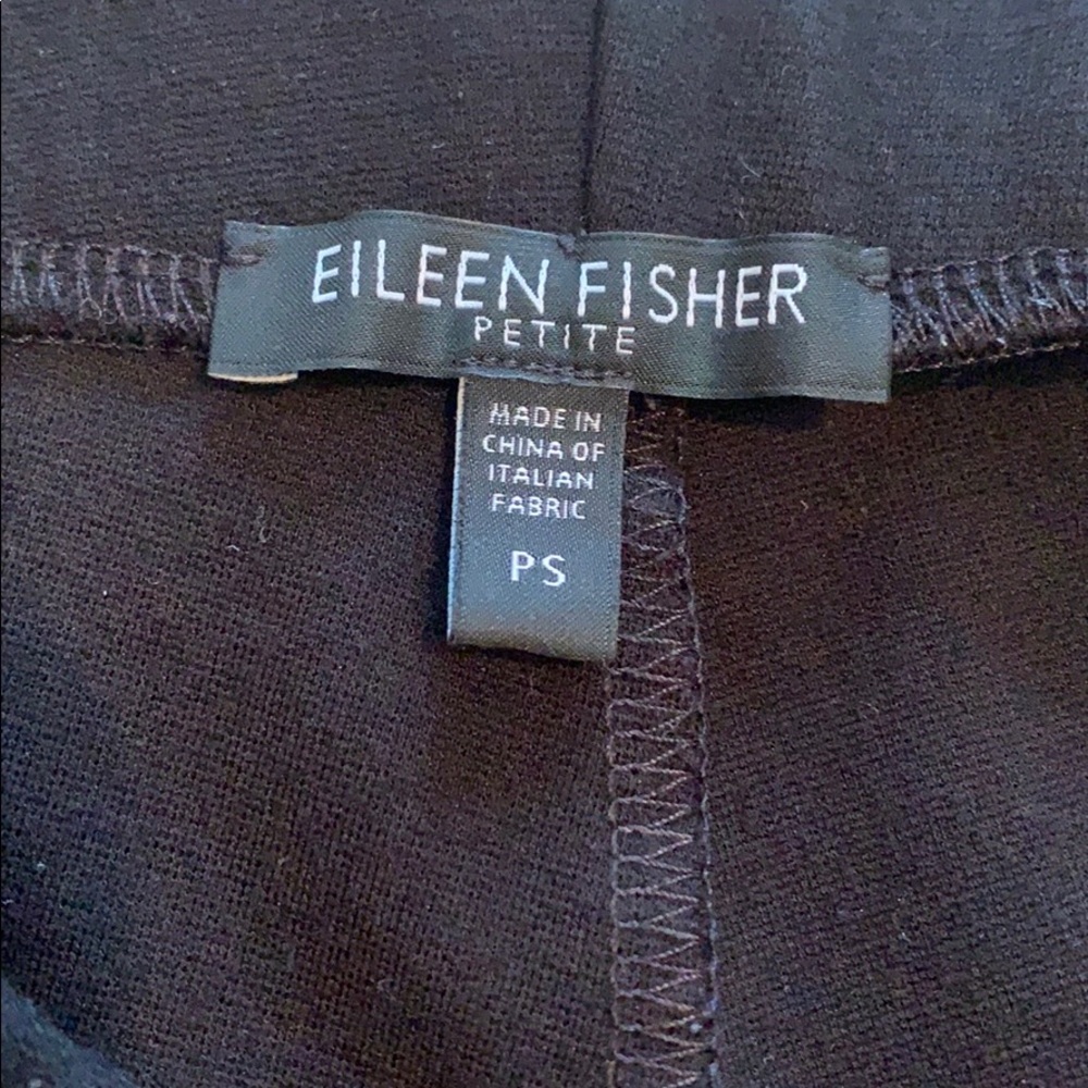 Eileen Fisher petite slim leg stretch pant